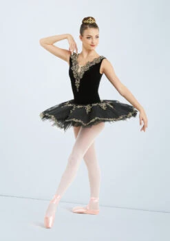 Weissman Giselle Valse -Dance costume 10782 weissman giselle valse black front T 79181.1697671968