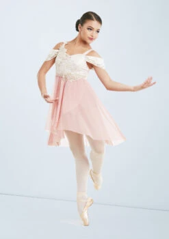 Weissman I Rest -Dance costume 10935 weissman i rest pink front T 51880.1697672397