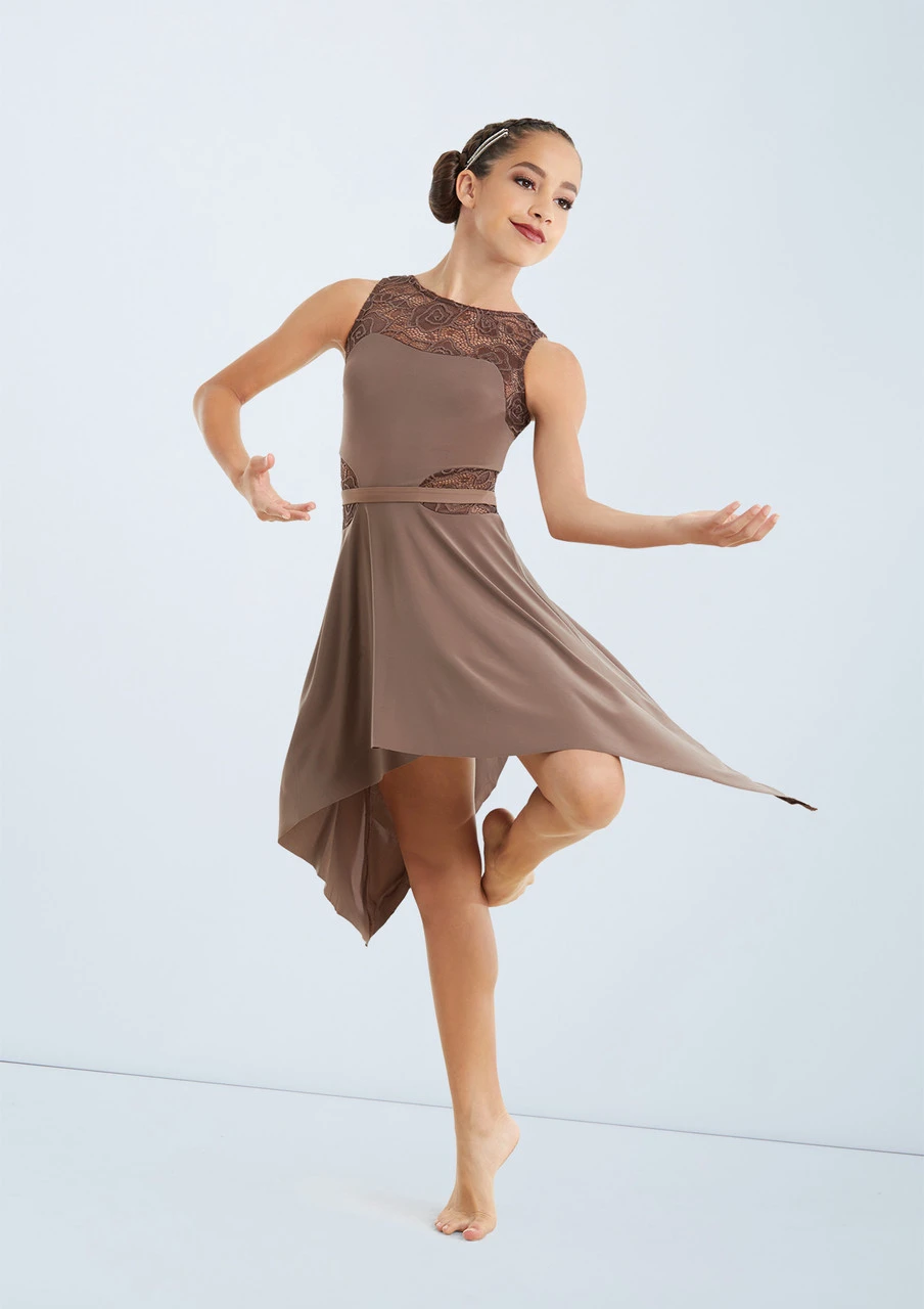 Weissman Tenerife Sea Weissman Tenerife Sea -Dance costume 11312 weissman tenerife sea brown front 20015.1678886998