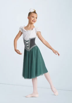 Weissman Belle -Dance costume 11549 weissman belle green front T 32667.1698813869
