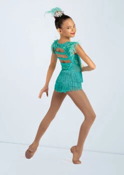 Weissman Don't Stop -Dance costume 13147 emerald 5813 17357.1678887646