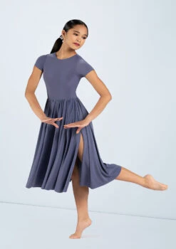 Weissman Breathe Me -Dance costume 13163 slateblue 0153 05753.1678887650