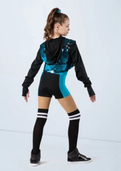 Weissman That's What I Like -Dance costume 13766 turquoise 292 82717.1678888759