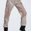 Weissman Sheer Inset Cargo Pants 1 Weissman Sheer Inset Cargo Pants -Dance costume 14327 latte 3342 31354.1678889185