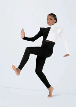 Weissman Power -Dance costume 14352 black white 5878 72272.1698817150
