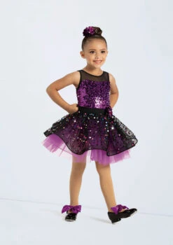 Weissman What A Feeling -Dance costume 14365 electric purple 0003 96305.1692402340