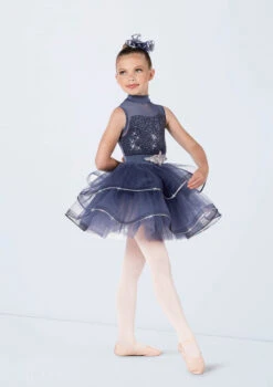 Weissman Rise And Shine -Dance costume 14403 indigo 1893 64139.1698817150