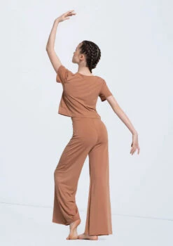 Weissman Wide Leg Matte Jersey Pants -Dance costume 14433 warm sand MJ12612 warm sand 2804 20505.1678891065