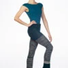 Intermezzo High Waist Roll Top Warm Up Pants 2 Intermezzo High Waist Roll Top Warm Up Pants -Dance costume 5232 intermezzo high waist roll top warm up pants blue side no1 50708.1676420941