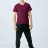 Weissman Boys V-Neck Shirt 2 Weissman Boys V-Neck Shirt -Dance costume 6620 blackcherry 3767 45865.1678890299