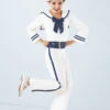 Weissman Bon Voyage Trouser -Dance costume 7 10408 weissman bon voyage trouser white front 59744.1678890319