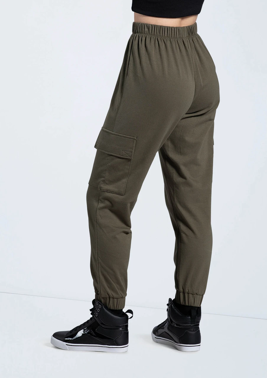 Weissman French Terry Cargo Pants Weissman French Terry Cargo Pants -Dance costume AH12728 armygreen 086 27078.1697719843