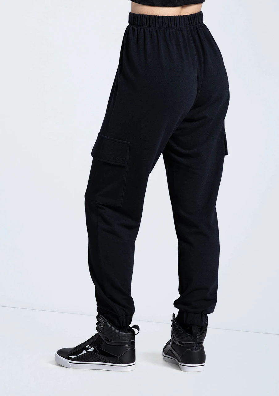 Weissman French Terry Cargo Pants Weissman French Terry Cargo Pants -Dance costume AH12728 black 070 13563.1678890683
