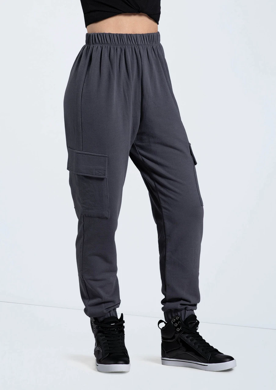Weissman French Terry Cargo Pants Weissman French Terry Cargo Pants -Dance costume AH12728 gray 047 24487.1678890683