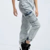 Weissman Denim Cargo Pocket Joggers