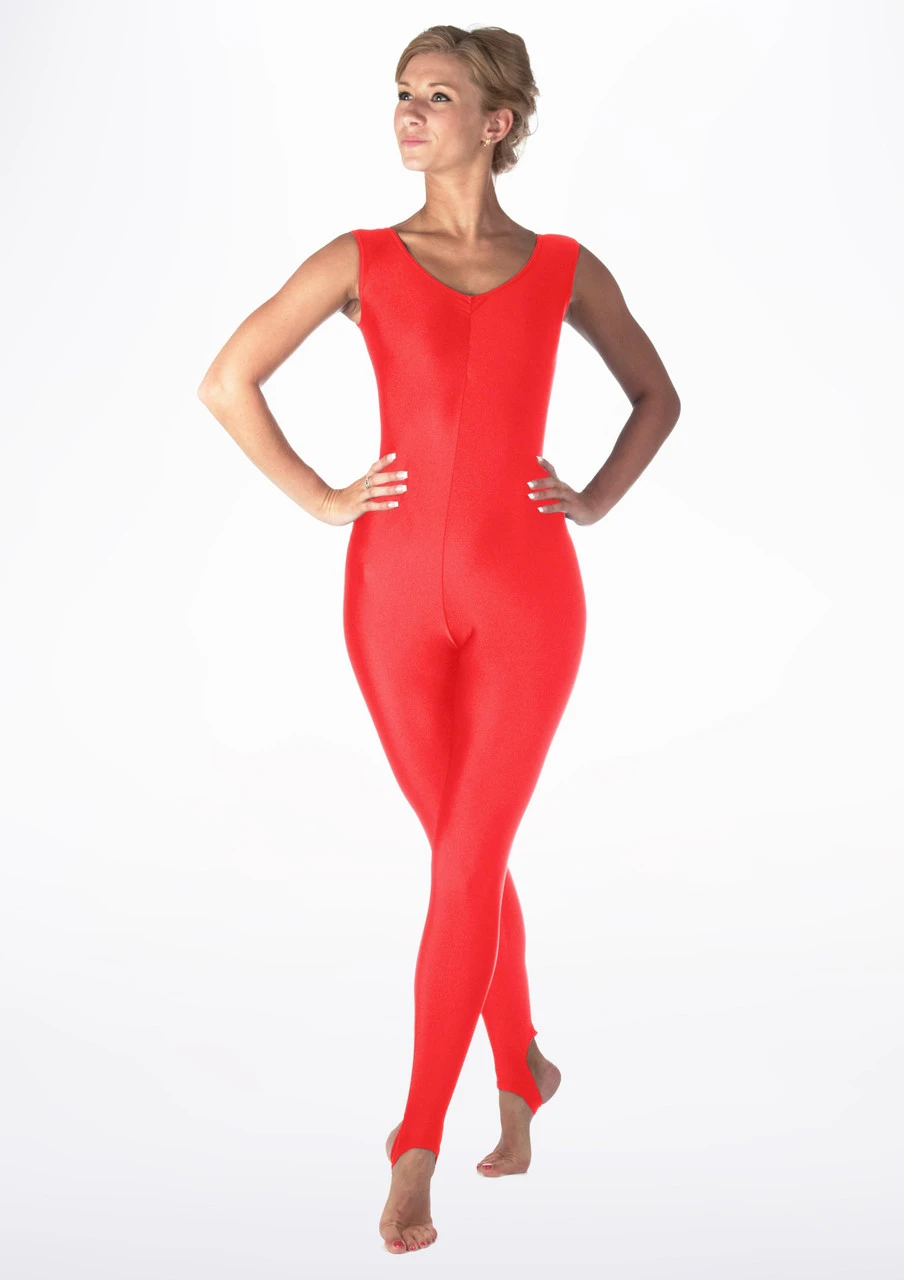 Alegra Girls Shiny Deanna Unitard Alegra Girls Shiny Deanna Unitard -Dance costume ALC0216 MAIN RED 05007.1678871753