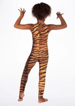 Alegra Girls Patterned Rhona Unitard -Dance costume ALC5291P BACKM 1 12084.1678871812