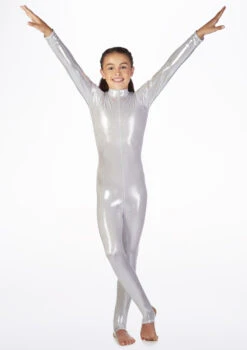 Alegra Girls Metallic Aspen Catsuit -Dance costume ALC5292 MAIN MSL 61568.1678871842