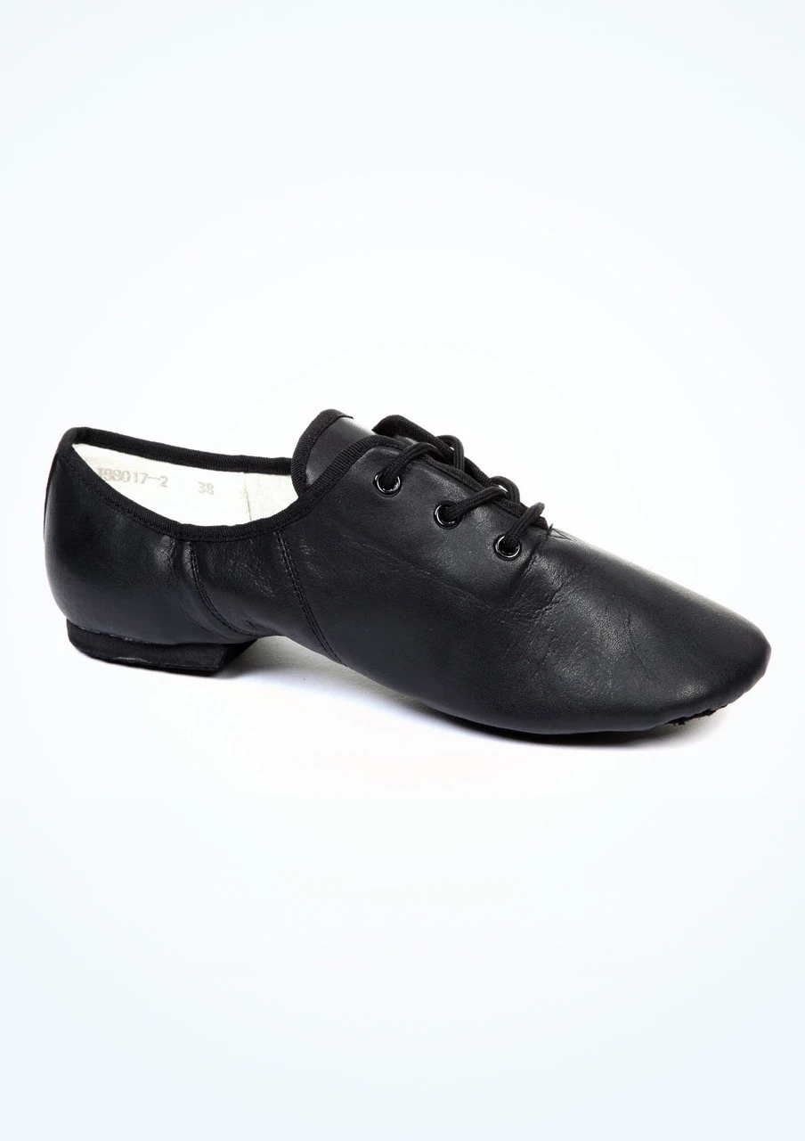 Alegra Basic Split Sole Jazz Shoe - Black Alegra Basic Split Sole Jazz Shoe - Black -Dance costume ALJ0010 MAIN BLK 35928.1678872549