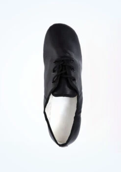 Alegra Basic Split Sole Jazz Shoe - Black 4 Alegra Basic Split Sole Jazz Shoe - Black -Dance costume ALJ0010 TOPM BLK 22477.1678872549