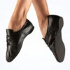Alegra Orleans Full Sole Jazz Shoe -Dance costume ALJ0013 LEGMAIN BLK 50733.1678872548