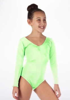 Alegra Girls Shiny Josie Leotard -Dance costume ALL5201 MAIN FGR 91885.1678873751