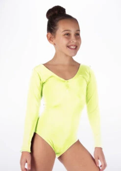 Alegra Girls Shiny Josie Leotard -Dance costume ALL5201 MAIN FYE 59262.1678873754