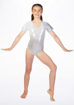 Alegra Girls Metallic Melody Leotard -Dance costume ALL5202 MAIN MSL 31009.1678873758