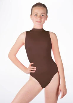 Alegra Girls Shiny Verity Leotard 5 Alegra Girls Shiny Verity Leotard -Dance costume ALL5210 MAIN BRN 88246.1678874171
