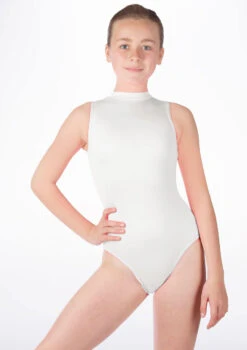 Alegra Girls Shiny Verity Leotard 17 Alegra Girls Shiny Verity Leotard -Dance costume ALL5210 MAIN WHT 77913.1678874175