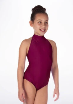 Alegra Girls Shiny Nola Leotard -Dance costume ALL5217 MAIN BUR 14858.1678874243