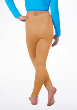 Alegra Girls Shiny Footless Leggings -Dance costume ALP5204 BACKM FLE 20184.1678875180