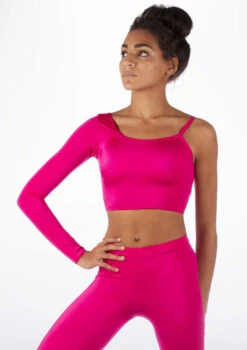 Alegra Shiny Echo Dance Top -Dance costume ALS0252 MAIN MAG 53622.1678877653