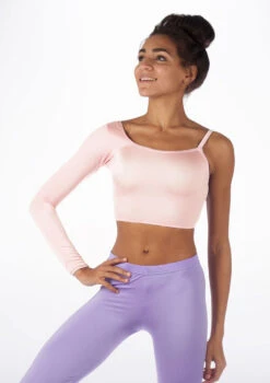 Alegra Shiny Echo Dance Top -Dance costume ALS0252 MAIN PPK 44850.1678877653