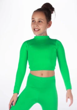 Alegra Girls Shiny Raya Dance Top -Dance costume ALS5267 MAIN VER 64274.1678878576