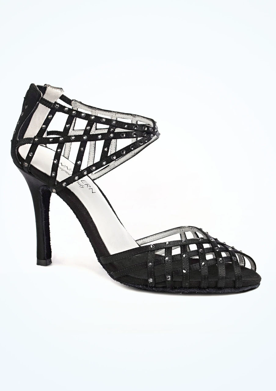 Anna Kern Erika Salsa Shoe 3.5" Anna Kern Erika Salsa Shoe 3.5" -Dance costume AN947 90 MAIN BLK 46751.1678879803