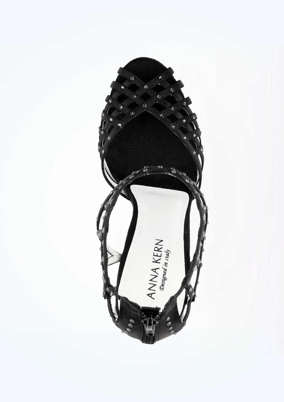 Anna Kern Erika Salsa Shoe 3.5" Anna Kern Erika Salsa Shoe 3.5" -Dance costume AN947 90 TOPM BLK 16819.1678879807