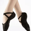 Bloch Prolite Split Sole Leather Ballet Shoe - Black -Dance costume BL203L MAIN BLK 83638.1675902219