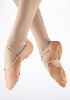 Bloch Prolite Split Sole Leather Ballet Shoe - Pink -Dance costume BL203L MAIN PNK T 52331.1696980301