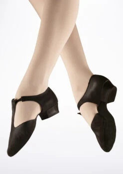 Bloch Greek Sandal Ballet Shoe - Black -Dance costume BL407 MAIN BLK T 51530.1698801002