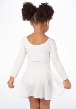 Bloch Pull-On Barre Ballet Dance Skirt -Dance costume BLCR5110 MAIN WHT 72694.1678880727