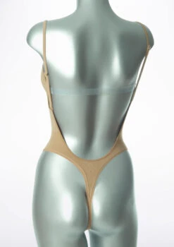 Bloch Seamless Thong Bodysuit -Dance costume BLL3147NUD CROP2 NUD 59372.1678925951