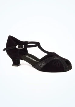 Diamant Mareike Ballroom & Latin Shoe 1.75" -Dance costume DI019011B MAIN BLK T 58882.1694685259