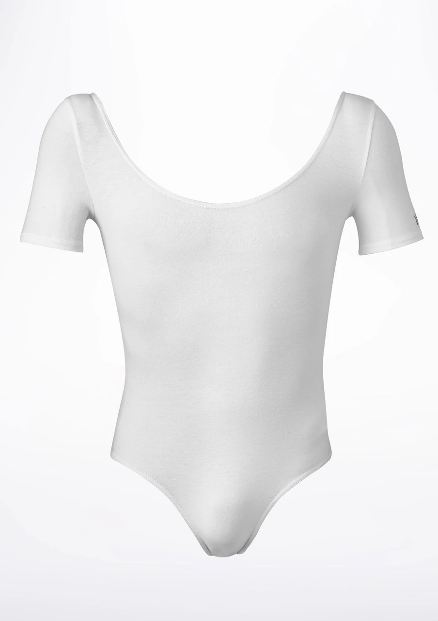 Freed RAD Mens Short Sleeve Thong Leotard Freed RAD Mens Short Sleeve Thong Leotard -Dance costume FRARNA CROP1M WHT 27648.1678927594