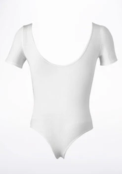 Freed RAD Mens Short Sleeve Thong Leotard 6 Freed RAD Mens Short Sleeve Thong Leotard -Dance costume FRARNA CROP2M WHT 64136.1678927593