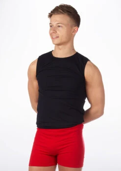 Intermezzo Camnoi Mens Dance Top -Dance costume IT6022 MAIN BLK 96153.1678928077