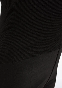 Mirella Body Warm Up Suit -Dance costume MIM1102 CROP2M BLK 58872.1675902437