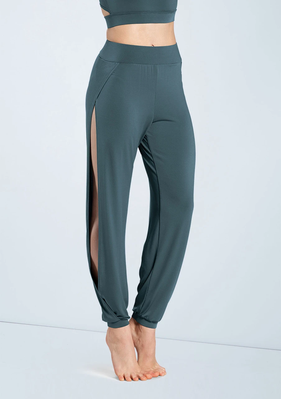 Weissman Spliced Jogger Pants Weissman Spliced Jogger Pants -Dance costume MJ12237 pine 894 10163.1678891019