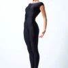 Move Dance Francesca Open Back Belted Catsuit