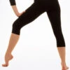 Move Dance Nieve Crop Leggings -Dance costume MOP0003 BACKM BLK 77669.1678884500